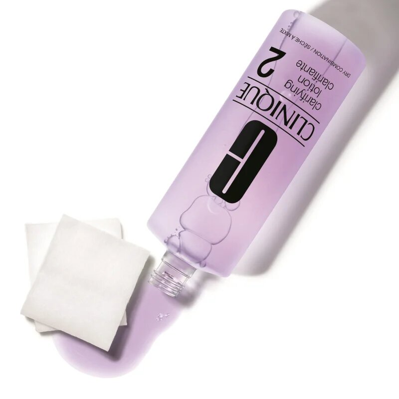 Clinique 3 Steps Clarifying Lotion 2 tonikum pro suchou a smíšenou pleť 60 ml