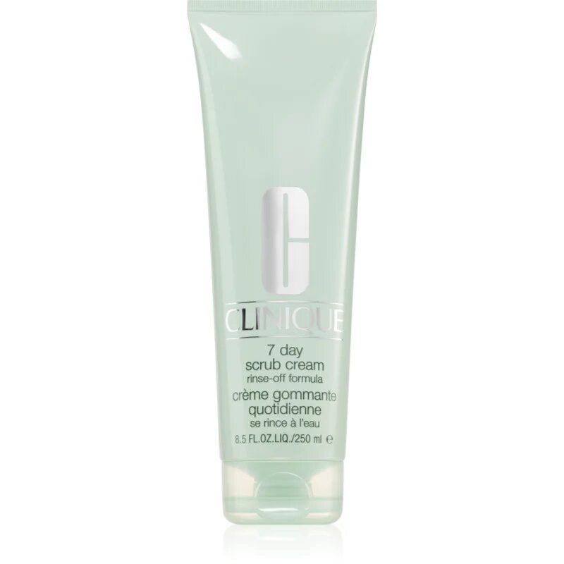 Clinique 7 Day Scrub Cream Rinse-Off Formula čisticí peeling pro každodenní použití 250 ml