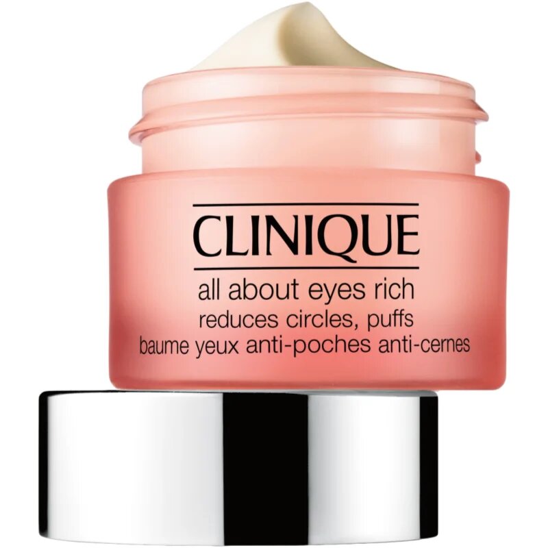 Clinique All About Eyes™ Rich hydratační oční krém proti otokům a tmavým kruhům 30 ml