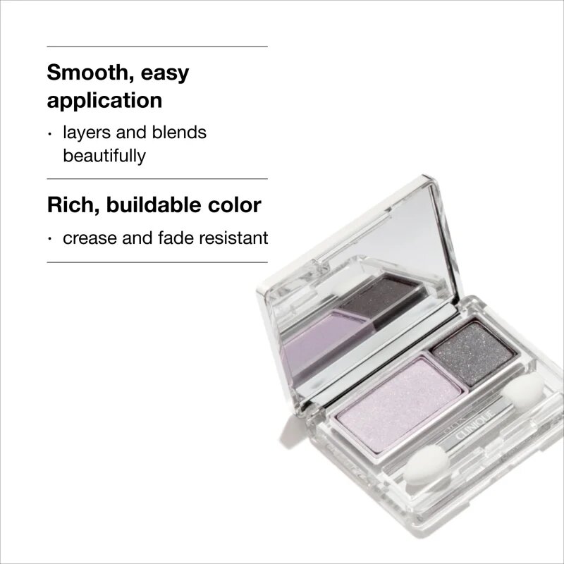Clinique All About Shadow™ Duo duo oční stíny odstín Neutral Territory 1.7 g