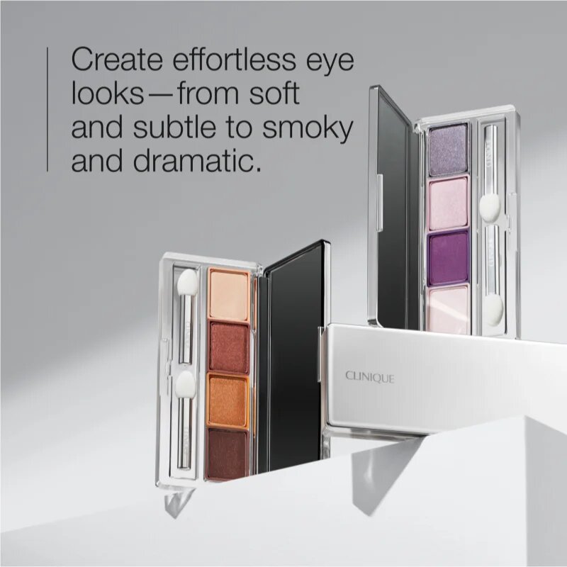 Clinique All About Shadow™ Quad paletka očních stínů odstín Going Steady - Shimmer 33 g