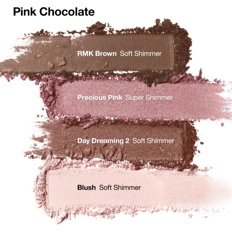 Clinique All About Shadow™ Quad paletka očních stínů odstín Pink Chocolate 3.3 g