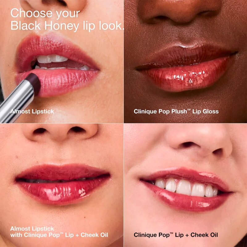 Clinique Almost Lipstick dlouhotrvající rtěnka odstín Black Honey 1.9 g
