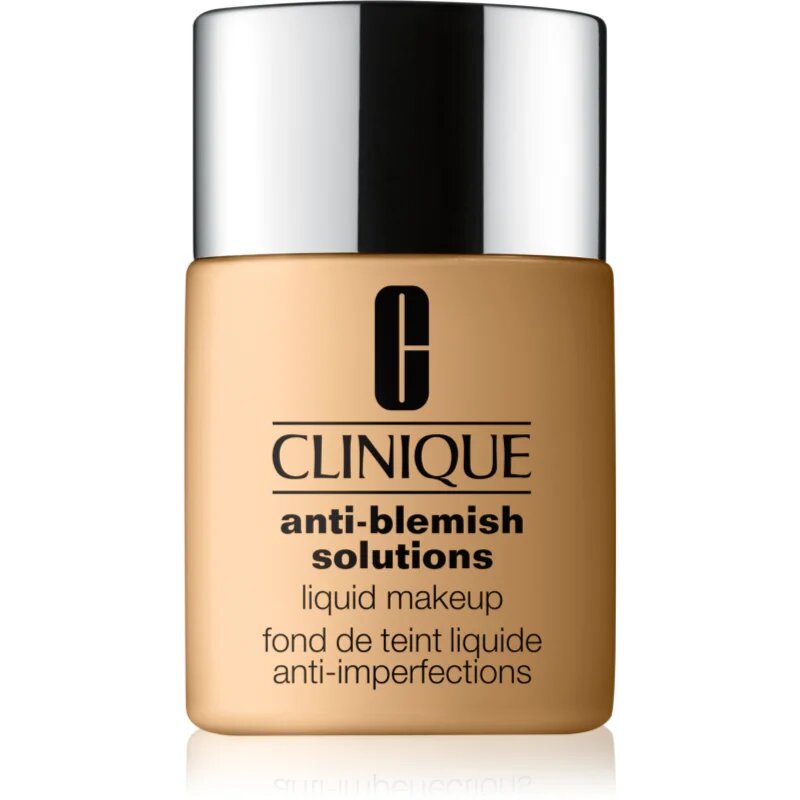 Clinique Anti-Blemish Solutions™ Liquid Makeup krycí make-up pro mastnou pleť se sklonem k akné odstín WN 56 Cashew 30 ml