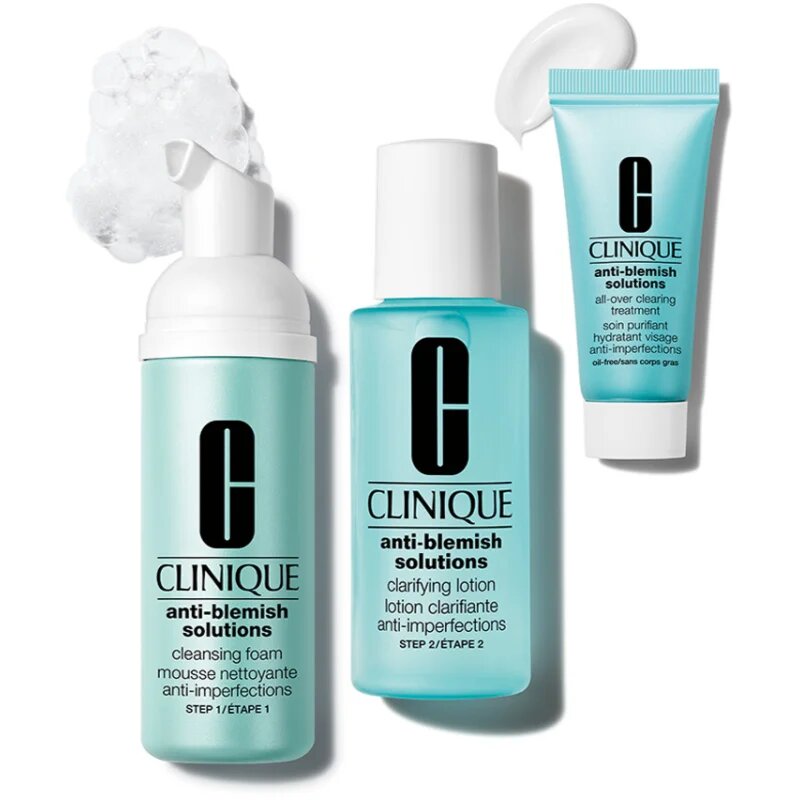 Clinique Anti-Blemish Solutions™ Routine dárková sada pro problematickou pleť akné