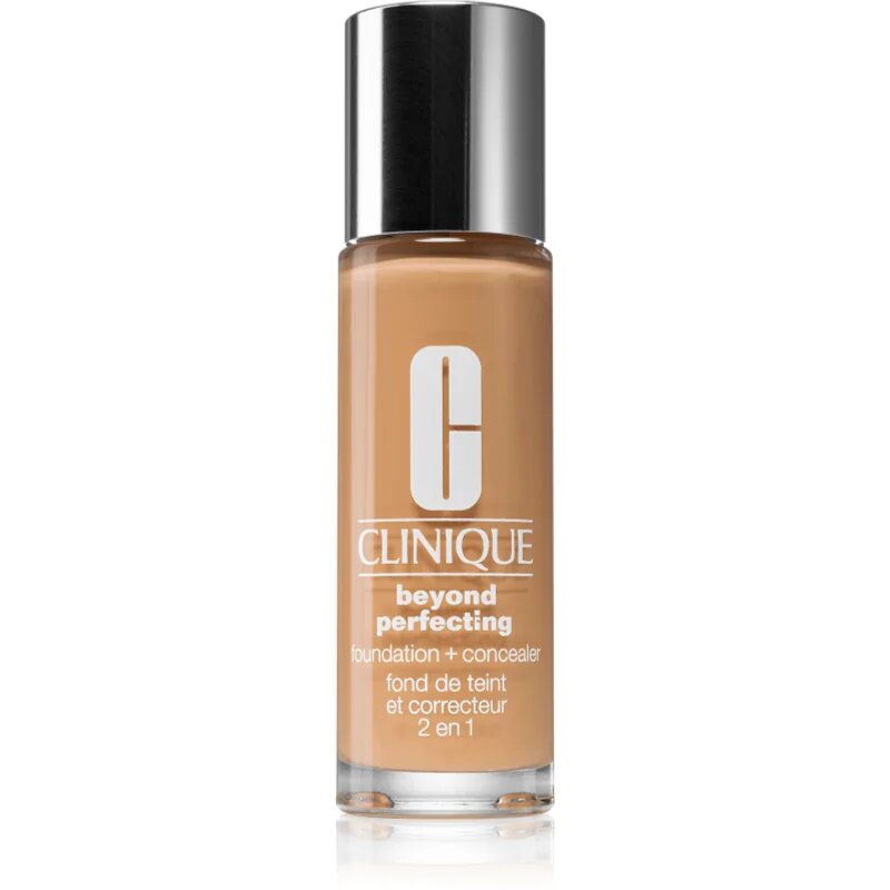 Clinique Beyond Perfecting™ Foundation + Concealer make-up a korektor 2 v 1 odstín 14 Vanilla 30 ml