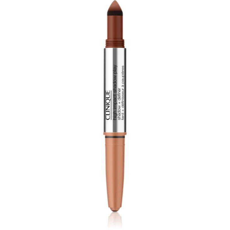 Clinique High Impact™ Shadow Play oční stíny v tužce duo odstín Flame + Amber 1.9 g