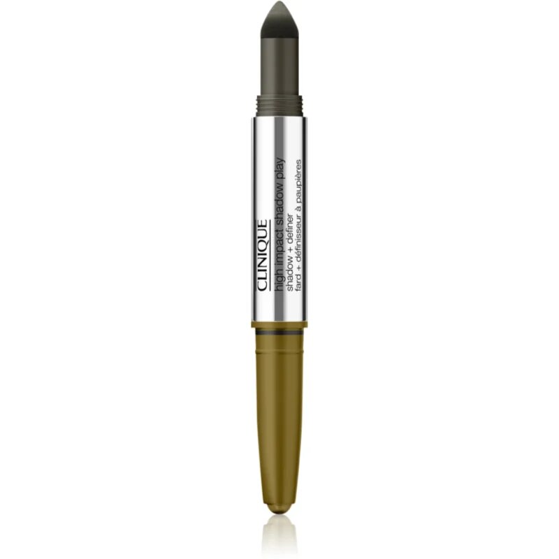 Clinique High Impact™ Shadow Play oční stíny v tužce duo odstín Mixed Greens 1.9 g