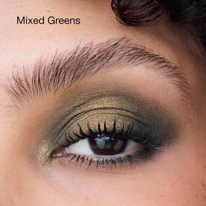 Clinique High Impact™ Shadow Play oční stíny v tužce duo odstín Mixed Greens 1.9 g
