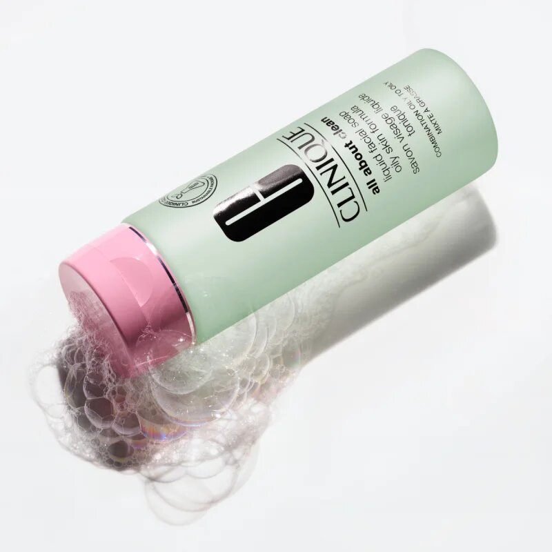 Clinique Liquid Facial Soap Oily Skin Formula tekuté mýdlo pro mastnou a smíšenou pleť 200 ml