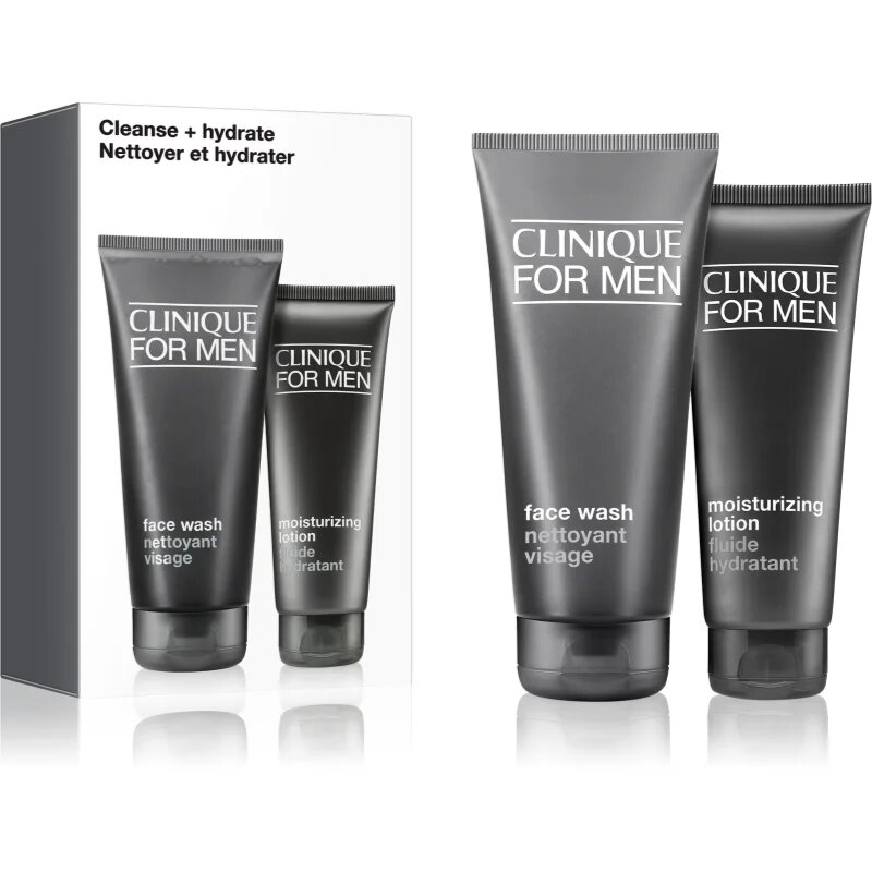 Clinique Mini Kit Cleanse + Hydrate dárková sada pro muže