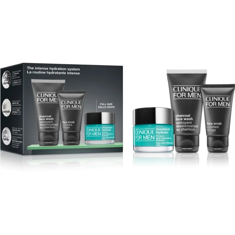 Clinique Mini Kit The Intense Hydration System dárková sada pro muže