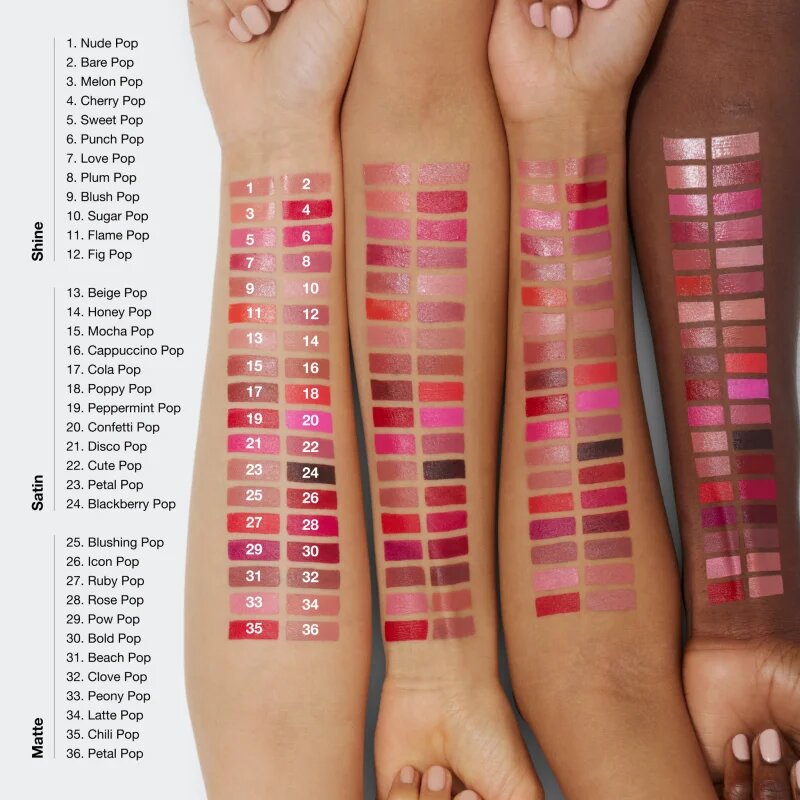 Clinique Pop™ Longwear Lipstick Satin saténová rtěnka odstín 31 Beige Pop 3.9 g