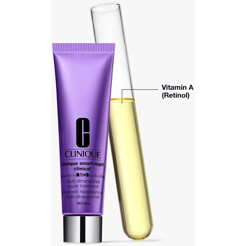 Clinique Smart Night™ Clinical MD Multi-Dimensional Repair Treatment obnovující noční péče s retinolem 30 ml