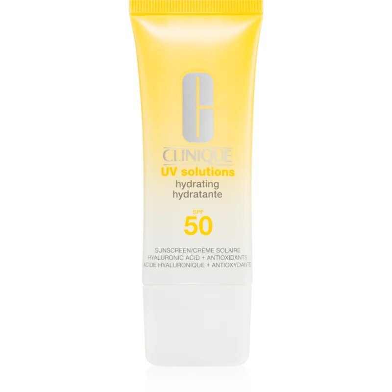 Clinique Sun UV Solutions Hydrating Sunscream SPF 50 opalovací krém na obličej hydratační 40 ml