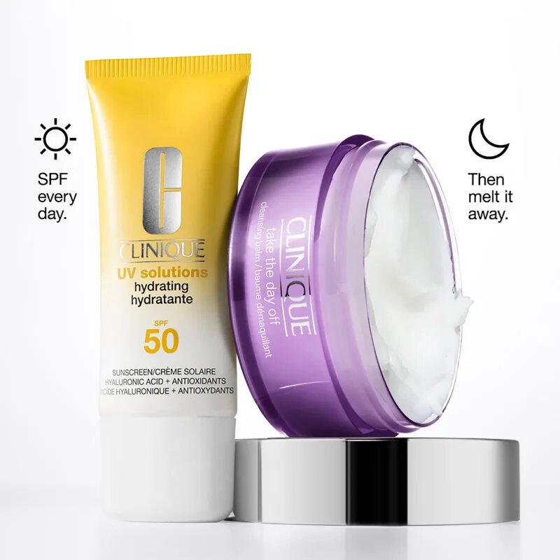 Clinique Sun UV Solutions Hydrating Sunscream SPF 50 opalovací krém na obličej hydratační 40 ml