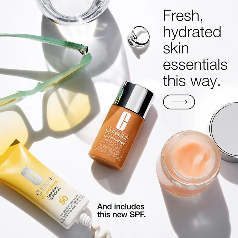 Clinique Sun UV Solutions Hydrating Sunscream SPF 50 opalovací krém na obličej hydratační 40 ml