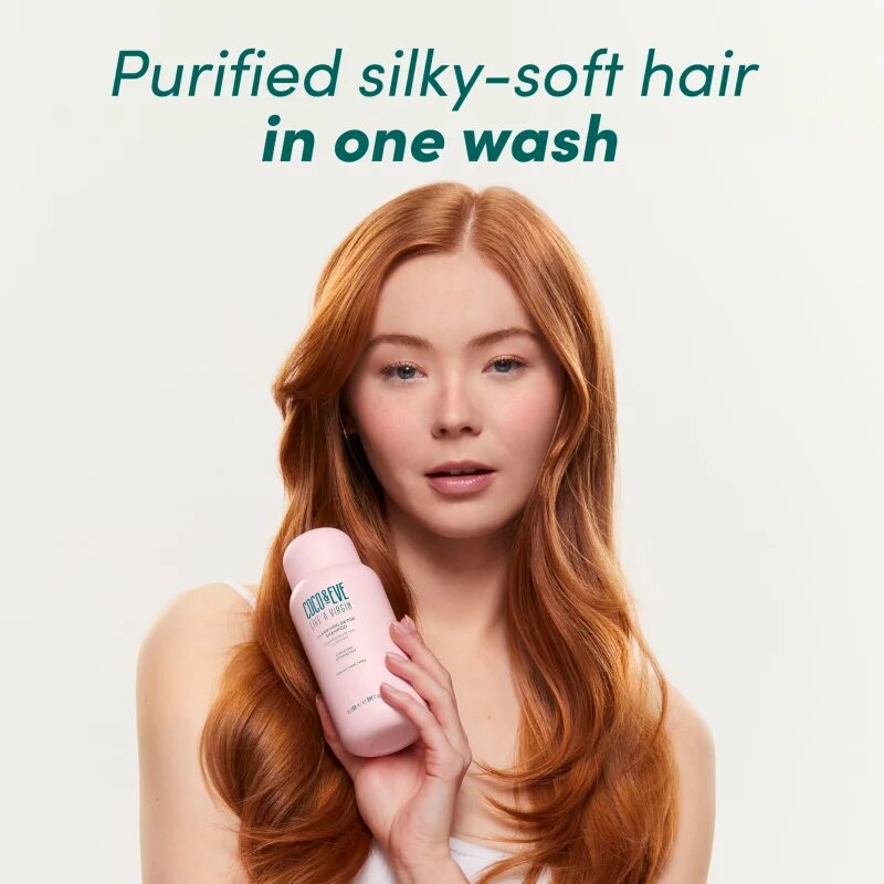 Coco & Eve Like A Virgin Clarifying Detox Shampoo hloubkově čisticí šampon s detoxikačním účinkem 280 ml
