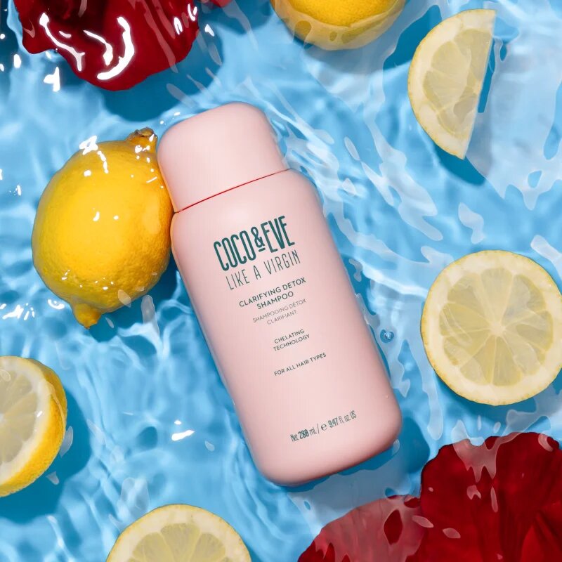 Coco & Eve Like A Virgin Clarifying Detox Shampoo hloubkově čisticí šampon s detoxikačním účinkem 280 ml