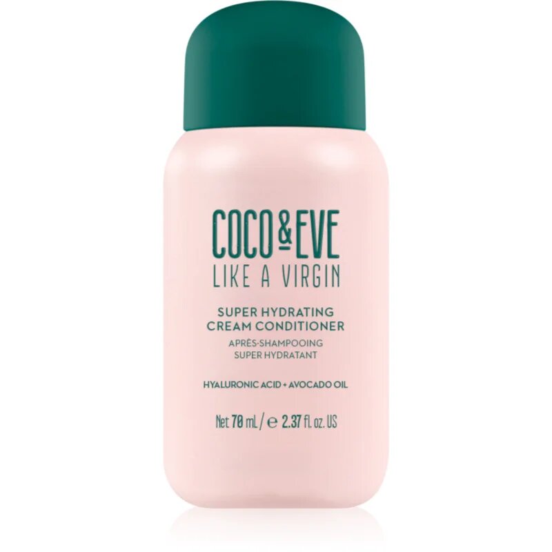 Coco & Eve Like A Virgin Super Hydrating Cream Conditioner hydratační kondicionér pro lesk a hebkost vlasů 70 ml
