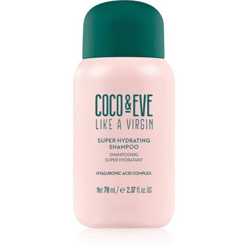 Coco & Eve Like A Virgin Super Hydrating Shampoo hydratační šampon pro lesk a hebkost vlasů 70 ml