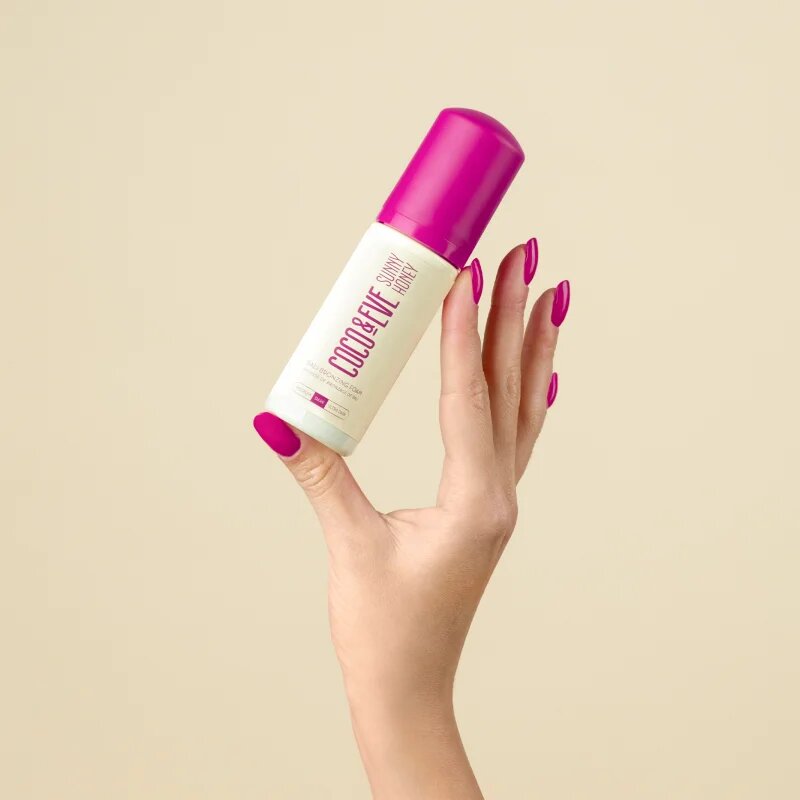 Coco & Eve Sunny Honey Bali Bronzing Foam samoopalovací pěna Medium 50 ml