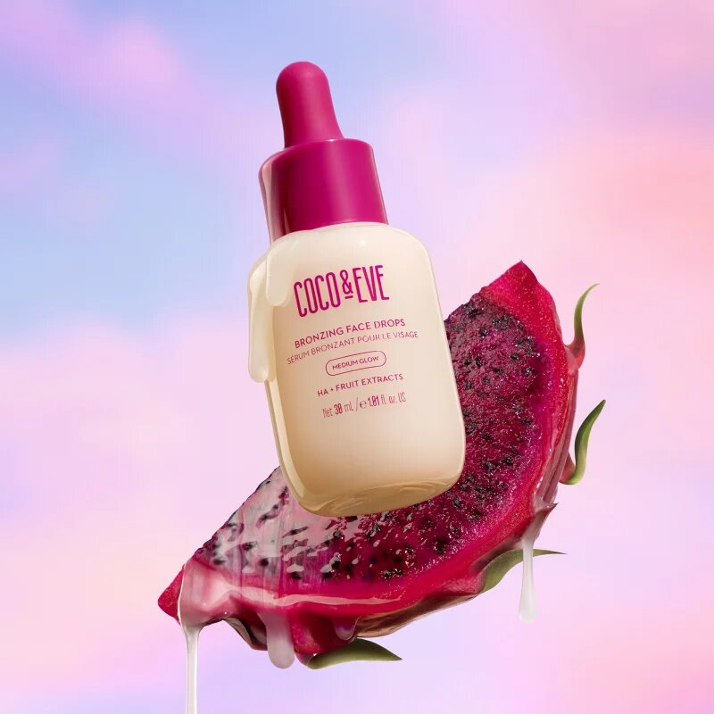 Coco & Eve Sunny Honey Bronzing Face Drops samoopalovací kapky na obličej Medium Glow (new) 30 ml