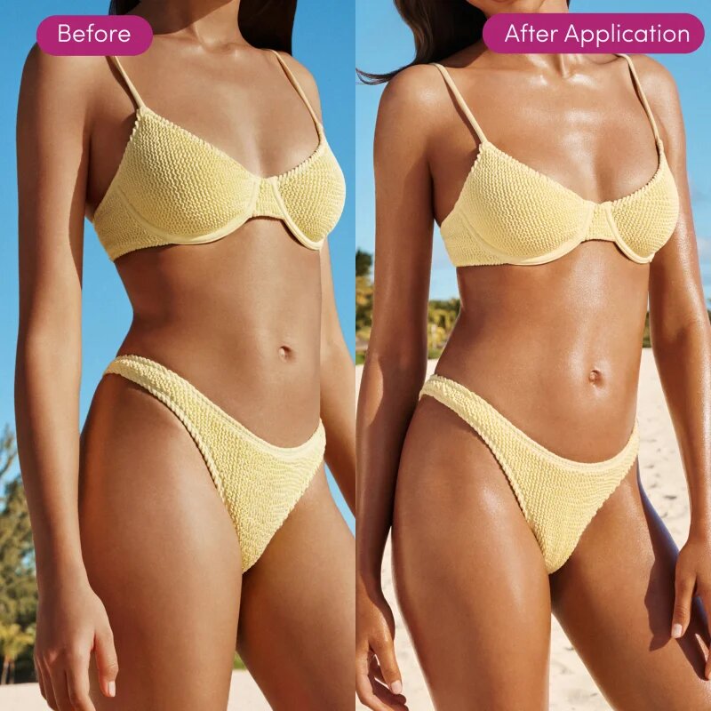 Coco & Eve Sunny Honey Highlighter Body SPF50 ochranné sérum s rozjasňujícím efektem SPF 50 150 ml