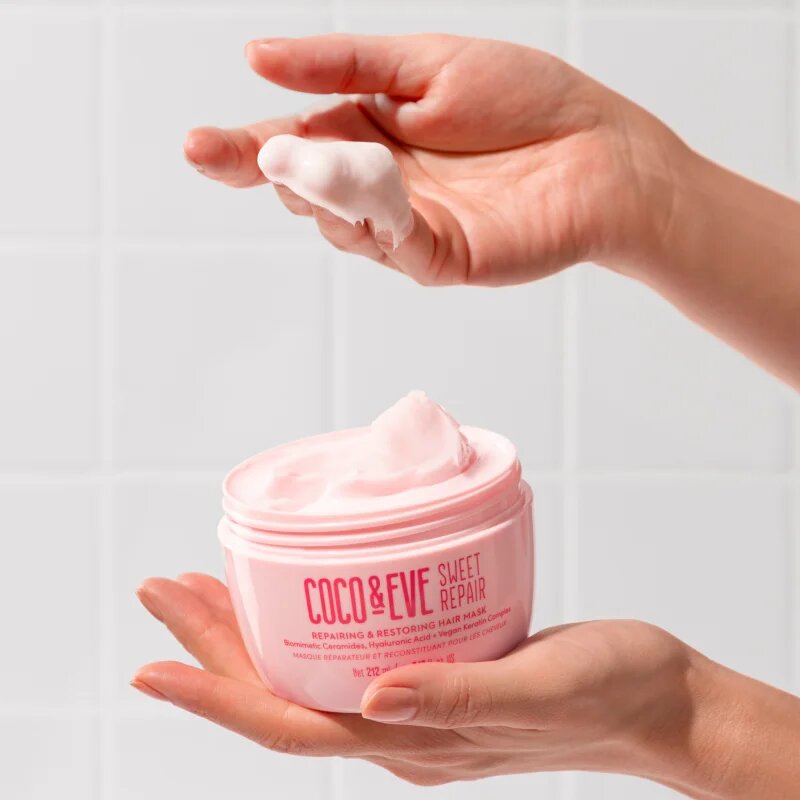 Coco & Eve Sweet Repair Repairing & Restoring Hair Mask intenzivní maska pro posílení a lesk vlasů 212 ml