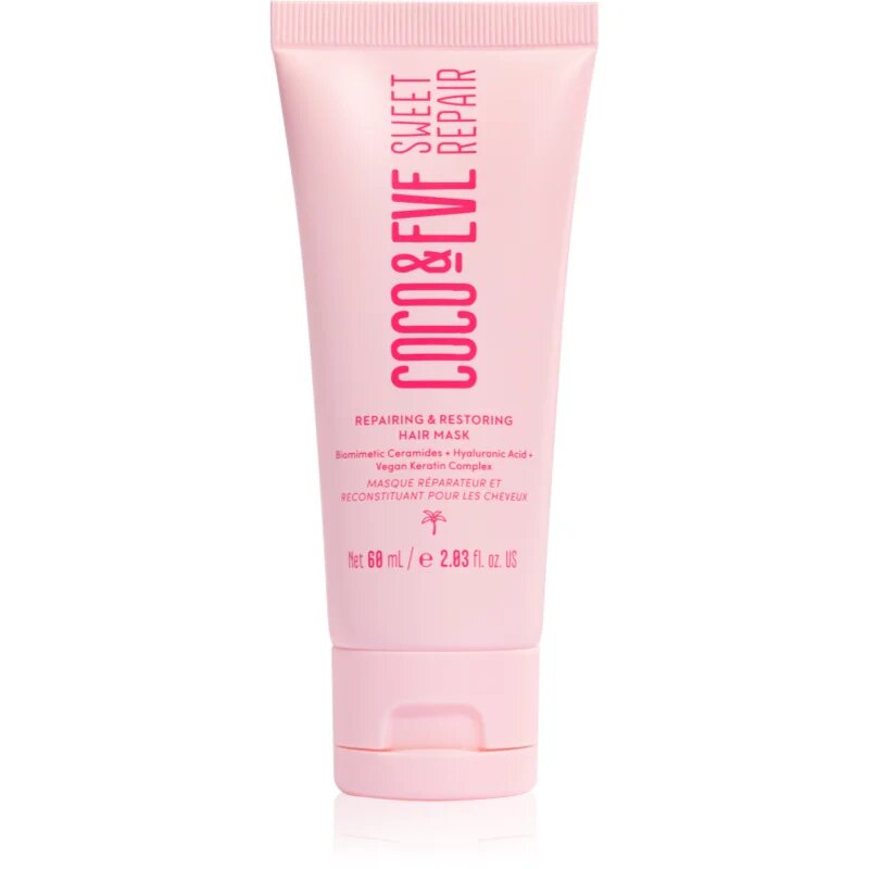 Coco & Eve Sweet Repair Repairing & Restoring Hair Mask intenzivní maska pro posílení a lesk vlasů 60 ml
