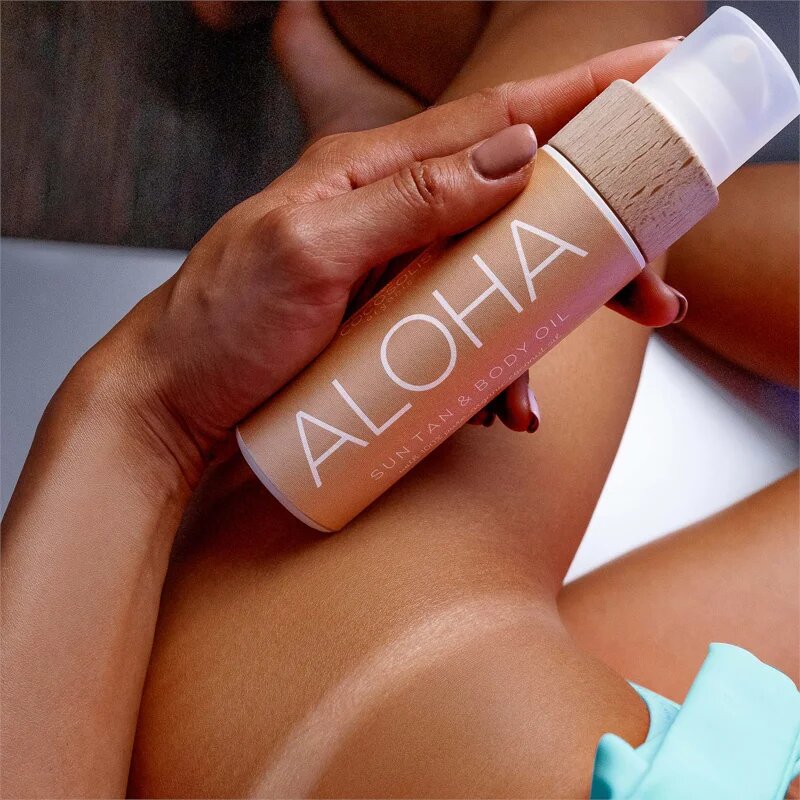 COCOSOLIS ALOHA pečující a opalovací olej bez ochranného faktoru s vůní kokosu 200 ml