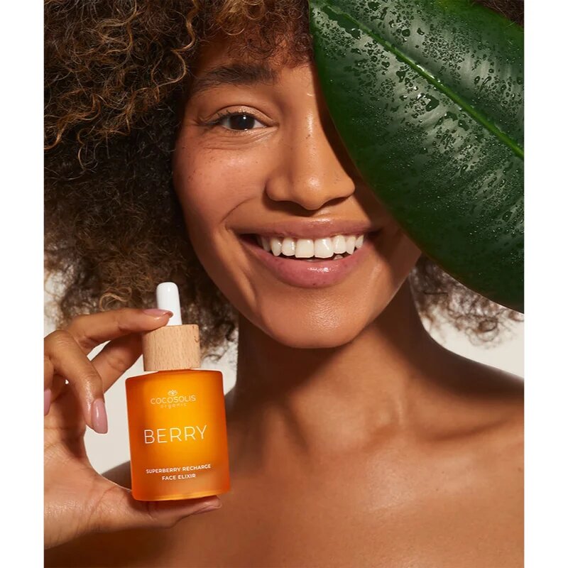 COCOSOLIS BERRY Superberry Recharge Face Elixir elixír pro výživu a revitalizaci pleti 50 ml
