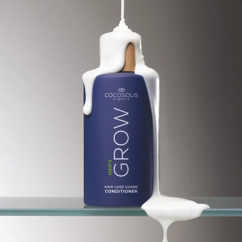 COCOSOLIS GROW Men posilující kondicionér proti padání vlasů pro muže 200 ml