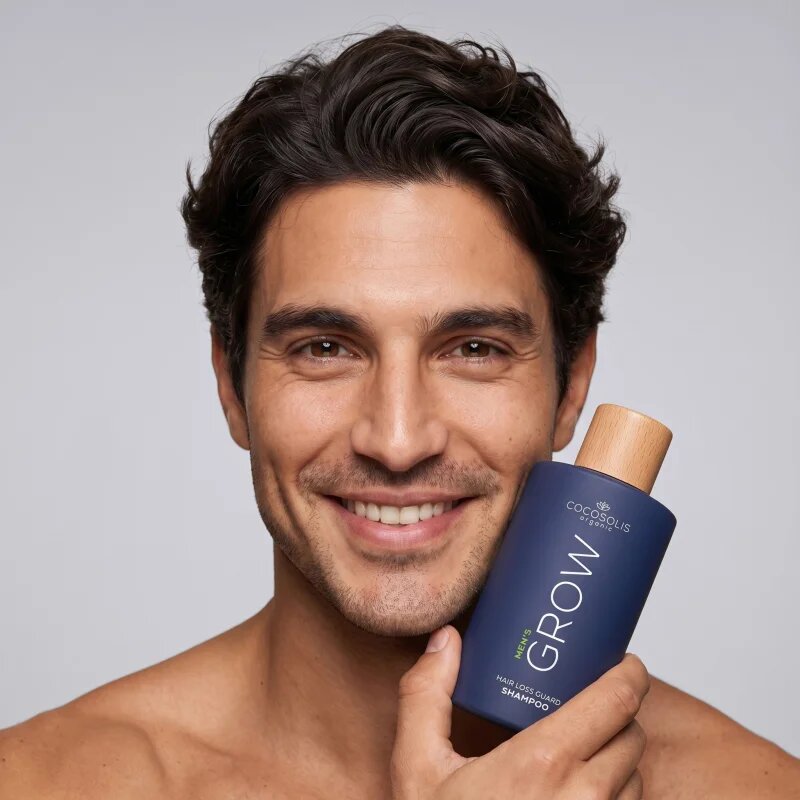 COCOSOLIS GROW Men posilující šampon proti vypadávání vlasů pro muže 250 ml