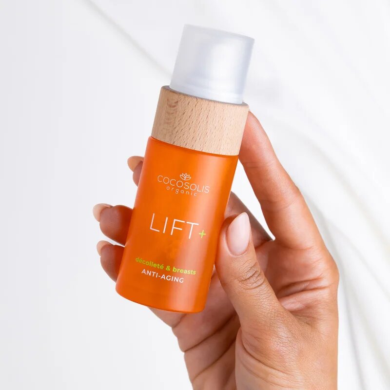 COCOSOLIS LIFT+ liftingové sérum na dekolt a poprsí s vůní hrušky 50 ml