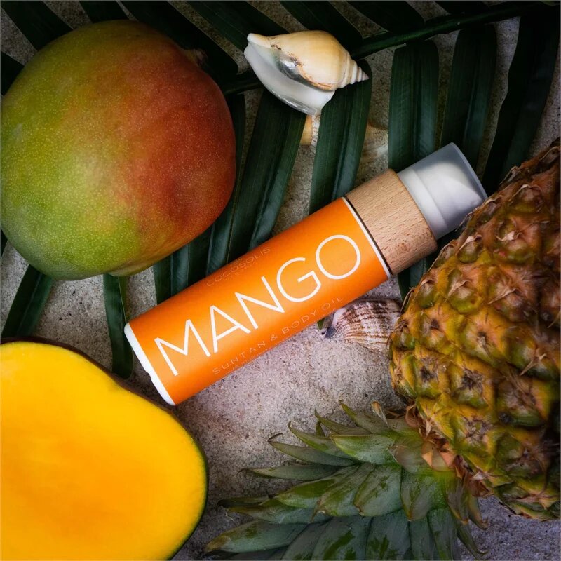 COCOSOLIS MANGO pečující a opalovací olej bez ochranného faktoru s vůní manga 110 ml