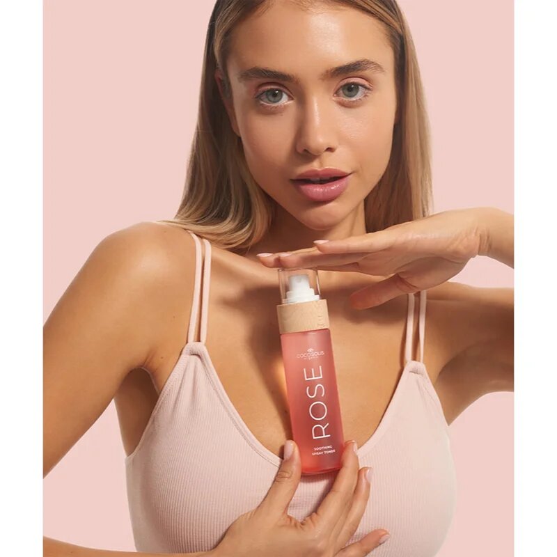 COCOSOLIS ROSE Soothing Spray Toner zklidňující tonikum pro citlivou pleť 100 ml