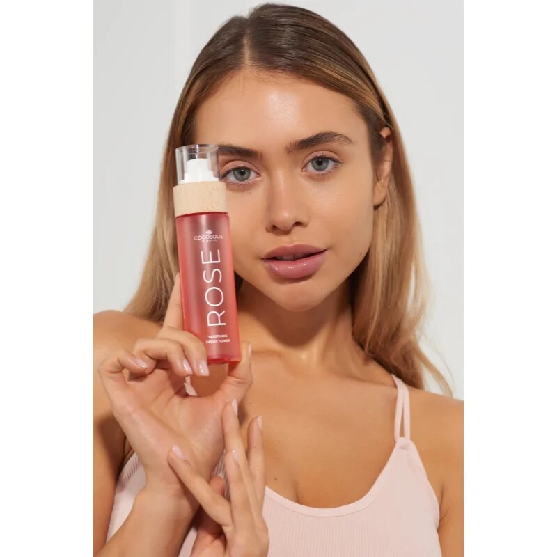 COCOSOLIS ROSE Soothing Spray Toner zklidňující tonikum pro citlivou pleť 100 ml