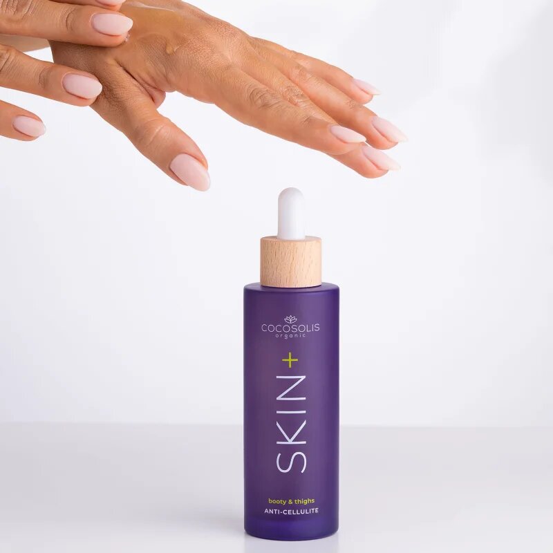 COCOSOLIS SKIN+ sérum na celulitidu s vyhlazujícím efektem s vůní borůvkové zmrzliny 100 ml