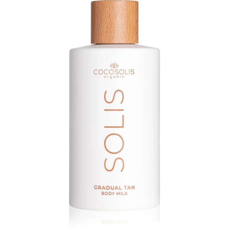 COCOSOLIS SOLIS Gradual Tan Body Milk samoopalovací mléko pro postupné opálení s vůní Caramel Latte 200 ml