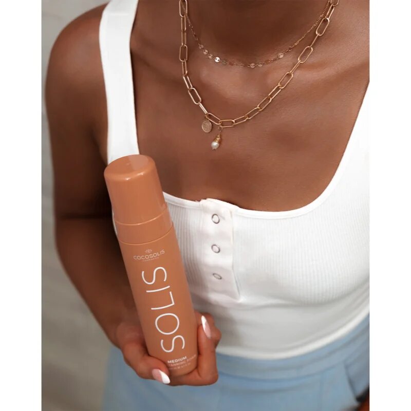 COCOSOLIS SOLIS Medium samoopalovací pěna 200 ml