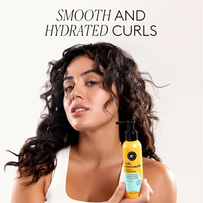 Cocunat Curl Moisturizer bezoplachový kondicionér s hydratačním účinkem 150 ml