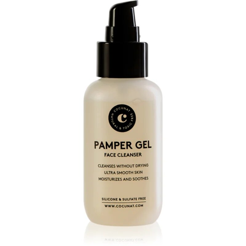 Cocunat Pamper Gel čisticí gel na obličej 100 ml