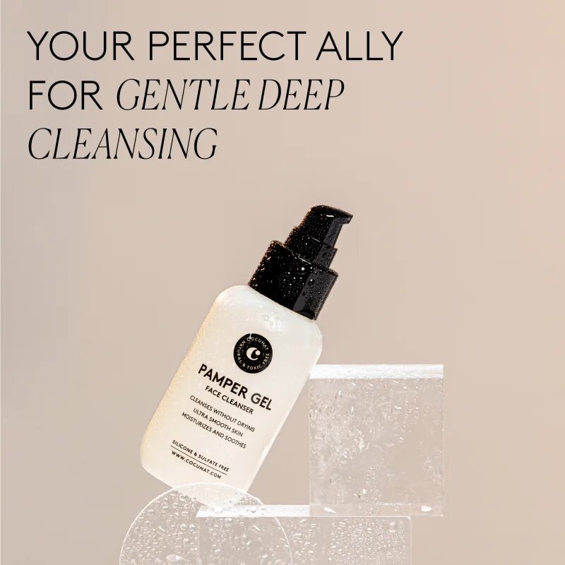Cocunat Pamper Gel čisticí gel na obličej 100 ml