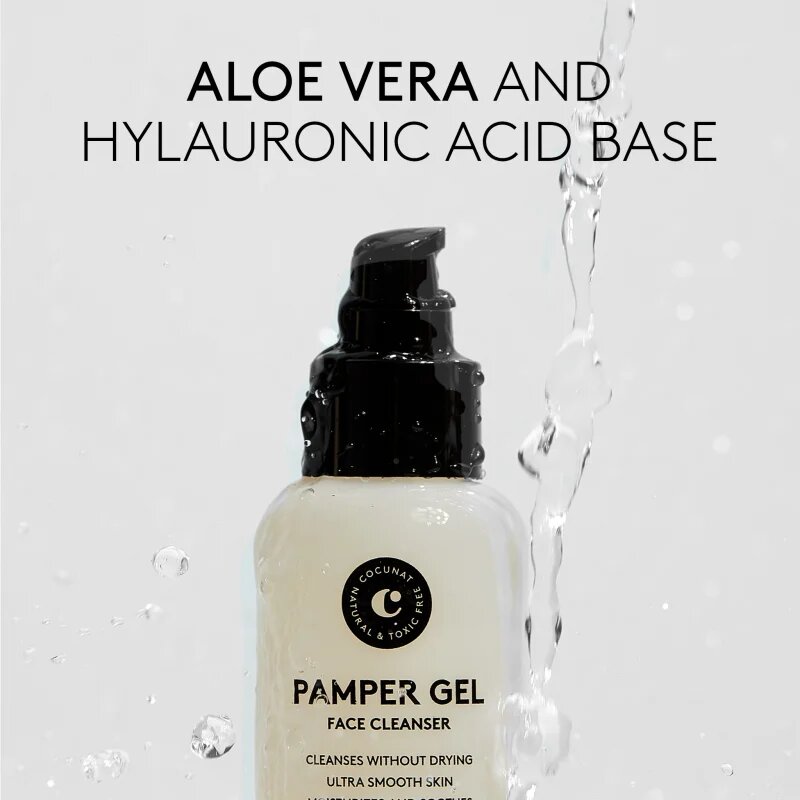 Cocunat Pamper Gel čisticí gel na obličej 100 ml