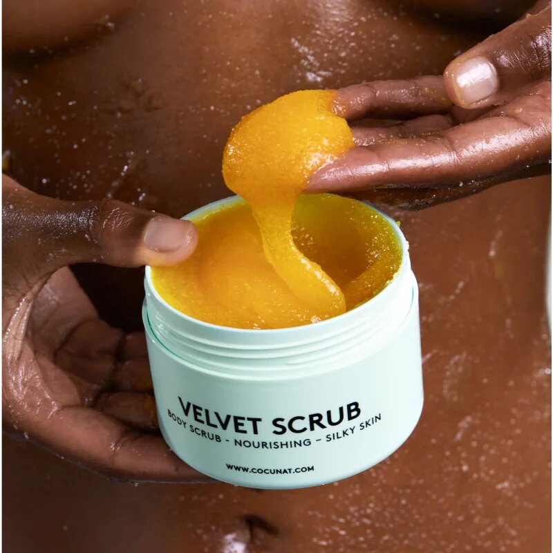Cocunat Velvet vyživující tělový peeling 200 ml