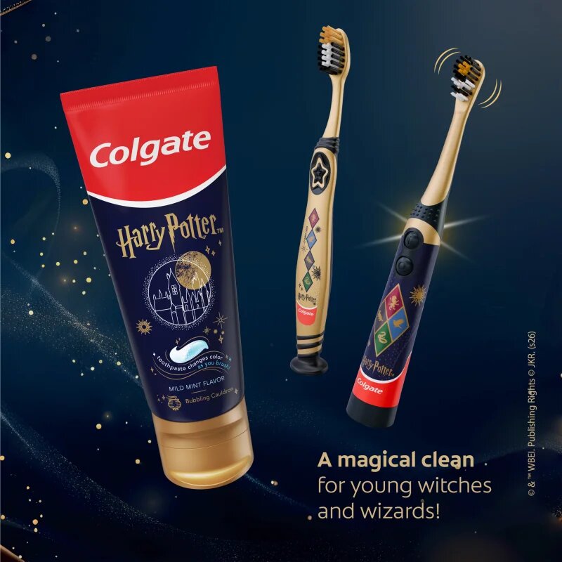 Colgate Harry Potter Bubbling Cauldron zubní pasta pro děti 50 ml