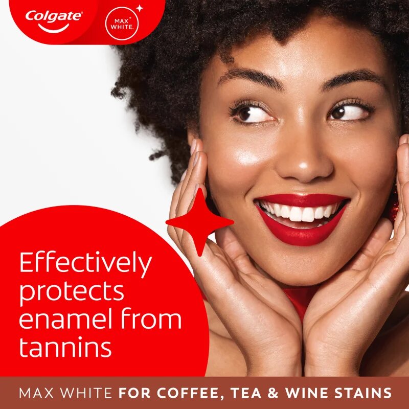 Colgate Max White One Coffee Tea & Wine bělicí zubní pasta 75 ml
