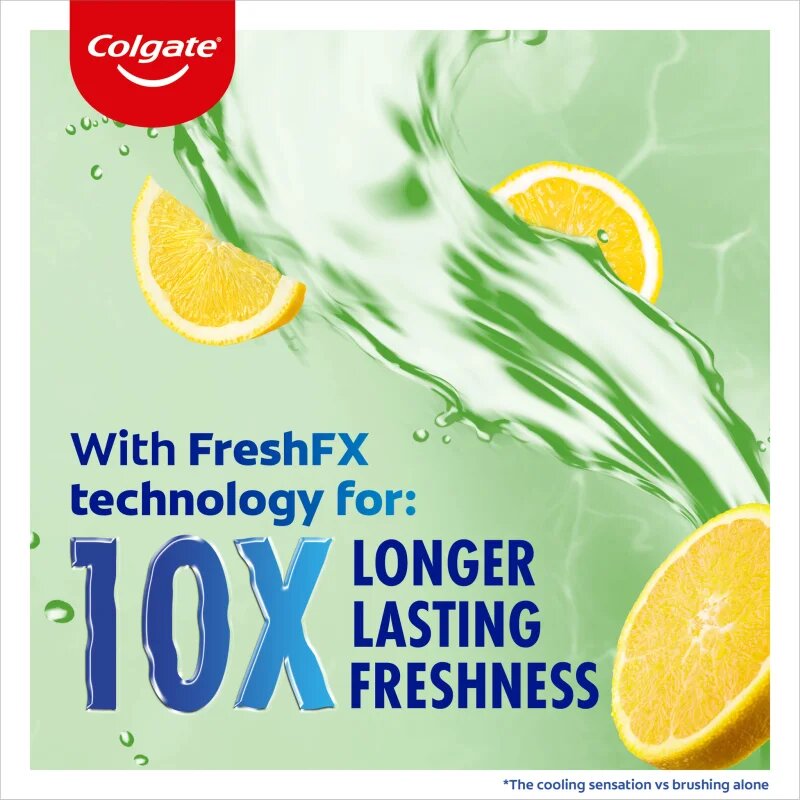 Colgate Plax Tea & Lemon ústní voda proti zubnímu plaku 500 ml
