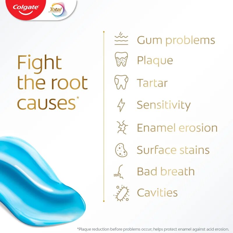 Colgate Total Active Prevention Whitening bělicí zubní pasta 75 ml